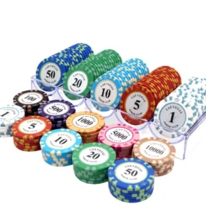 Chip poker รุ่น Las Vegas วัสดุ Clay อันละ 15 บาท
